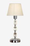 Aneta Lighting - Bordlampe Johanna, mellem - Krom - Bordlamper - - Hom...