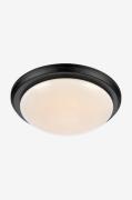 Plafond Rotor LED 35 cm Sort/Hvid