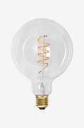 LED-pære E27 G125 Decoled Spiral Clear 3-step memory