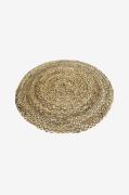 Mattbolaget - Gulvtæppe Mixing rund - Beige - Jute- & sisaltæpper - - ...