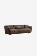 Hanah Home - Hjørnesofa - Mentis - Brun - 3-pers. sofaer - - Homeroom