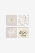 Paperproducts Design - Servietter PPD Mixed No17 4 stk. 20-pak - Beige...