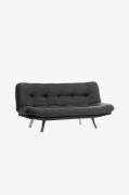 Hanah Home - Sovesofa 3-pers. - Misa - Grå - Sovesofaer - - Homeroom