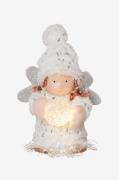 Star Trading - Dekorationsfigur Joylight 20 cm - Hvid - Dekorativ jule...