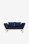 Karup Design - Sovesofa Beat Natur bund - Blå - Sovesofaer - - Homeroo...