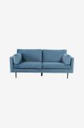 Venture Home - 3-pers. sofa Boel - Blå - 3-pers. sofaer - - Homeroom