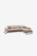 Homitis - Hjørnesofa Frido Højre Hjørne (L3+Chl) - Stone Beige - Beige...