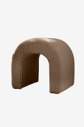 Hanah Home - Pouffe-Cookie - Brun - Fodskamler & puffer - - Homeroom