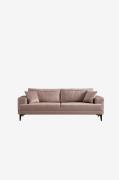 Homitis - 3-sæders sofaStan - Beige - 3-pers. sofaer - - Homeroom