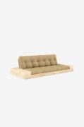 Karup Design - Base Sovesofa m. 2 sidebokse Tre-personers - Beige - So...