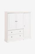 Loft24 - Entry Cabinet Melissa 3 låger/2 skuffer - Hvid - Skabe - - Ho...