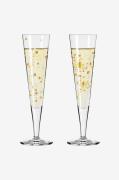 Goldnacht Champagneglas 2-p 2024