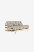 Karup Design - Sovesofa Roots 160 - Beige - Sovesofaer - - Homeroom