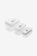 ZWILLING - Vakuumbeholdere Fresh & Save 3 stk. S, M og L Plast - Hvid ...