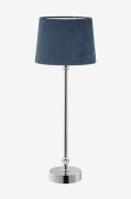 PR Home - Bordlampe Liam med skærm 59 cm - Sølvfarvet - Bordlamper - -...