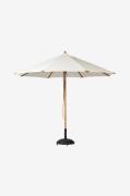 Cinas - Parasol Pomino Ø3,3 m olefin - Hvid - Parasoller - - Homeroom