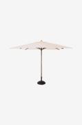 Cinas - Parasol Alezio 3x3 m olefin - Hvid - Parasoller - - Homeroom