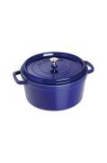 Staub - Gryde La Cocotte rund 30 cm, 8,35 l - Blå - Gryder & kasseroll...