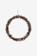 Konstsmide - Krans LED ? 50 cm - Sort - Dekorativ julebelysning - - Ho...