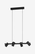 EGLO - Pendel Gatuela 1 4-Light - Sort - Loftpendler - - Homeroom