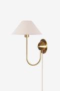 Globen Lighting - Væglampe Iris - Beige - Væglamper - - Homeroom