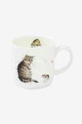 Royal Worcester - Kop Wrendale Designs Cat And Mouse 31 cl - Flerfarve...