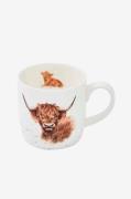 Royal Worcester - Kop Wrendale Designs Highland Coo 31 cl - Flerfarvet...