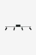 Aneta Lighting - Loftspot Concord 4-light - Sort - Spotlights - - Home...