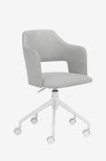 Loft24 - Kontorstol Sanna - Grå - Skrivebordsstole - - Homeroom