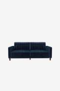 Dorel Home - Sovesofa Pin Tufted - Blå - Sovesofaer - - Homeroom