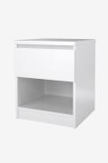 Tvilum - Naia Natbord 1 skuffe - Pakke - Hvid - Sengeborde - - Homeroo...