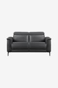 Loft24 - Sofa 2 Seater 1 Recliner Manual Lund - Grå - 2-pers. sofaer -...