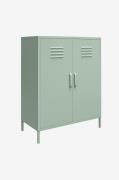 Dorel Home - Skab med 2 døre Metal Mission District - Grøn - Kommoder ...