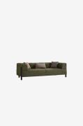 Hanah Home - Sofa med 3 sæder Gio - Grøn - 3-pers. sofaer - - Homeroom