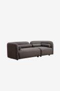 Hanah Home - Sofa med 3 sæder Victoria - Grå - 3-pers. sofaer - - Home...