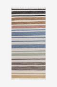 KM Home - Bomuldstæppe Pastell - Flerfarvet - Bomulds- & kludetæpper -...