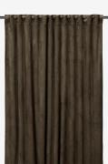 Svanefors - Gardin Estelle 2P - Brun - Gardinfag med rynkebånd - - Hom...