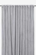 Svanefors - Gardin Estelle 2P - Sølvfarvet - Gardinfag med rynkebånd -...
