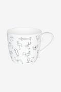 Könitz - Krus Picasso Animaux Picasso - Hvid - Kopper & krus - - Homer...