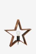 Markslöjd - Bordstjerne Estrella 1L - Brun - Adventslysestager - - Hom...
