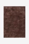 KM Home - Gulvtæppe Soft - Brun - Luv- & ryatæpper - - Homeroom