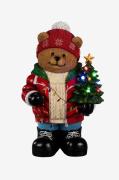 Konstsmide - B/O Stor bamse, LED - Flerfarvet - Julepynt - - Homeroom