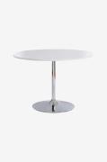 Loft24 - Spisebord Trumpet Ø110 - Hvid - Spiseborde - - Homeroom