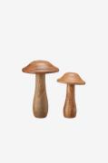 Wikholm Form - Champignon - Brun - Julepynt - - Homeroom