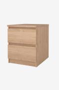 Tvilum - Naia natbord 2 skuffer - Brun - Sengeborde - - Homeroom