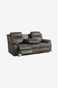 Nordic Furniture Group - 3-personers hvilesofa Harry - Brun - 2-pers. ...