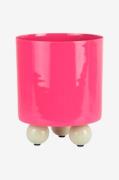 Present Time - Plantekrukke Double Funky Small - Rosa - Urtepotteskjul...