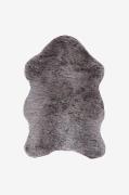 Skinnwille - Tæppeimitation Stily 90 cm - Grå - Skind & skindtæpper - ...