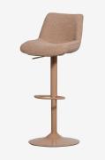 WOOOD - Marten højdejusterbar barstol - Beige - Barstole & -taburetter...