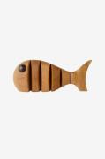 Spring Copenhagen - Trædekoration The Wood Fish Mega 44 cm - Natur - P...